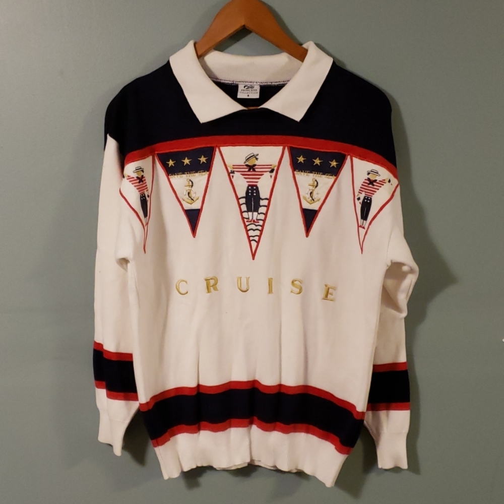 vintage swetshirt for women's SZ small cruise